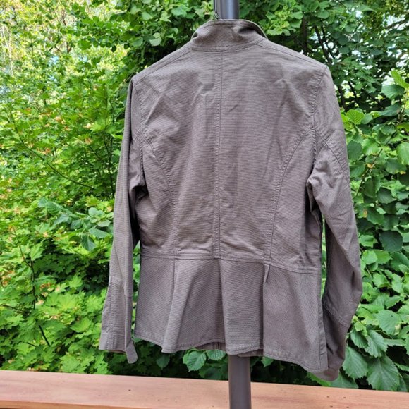 SOLD: Banana Republic Military Cropped Jacket M - Picture 7 of 8